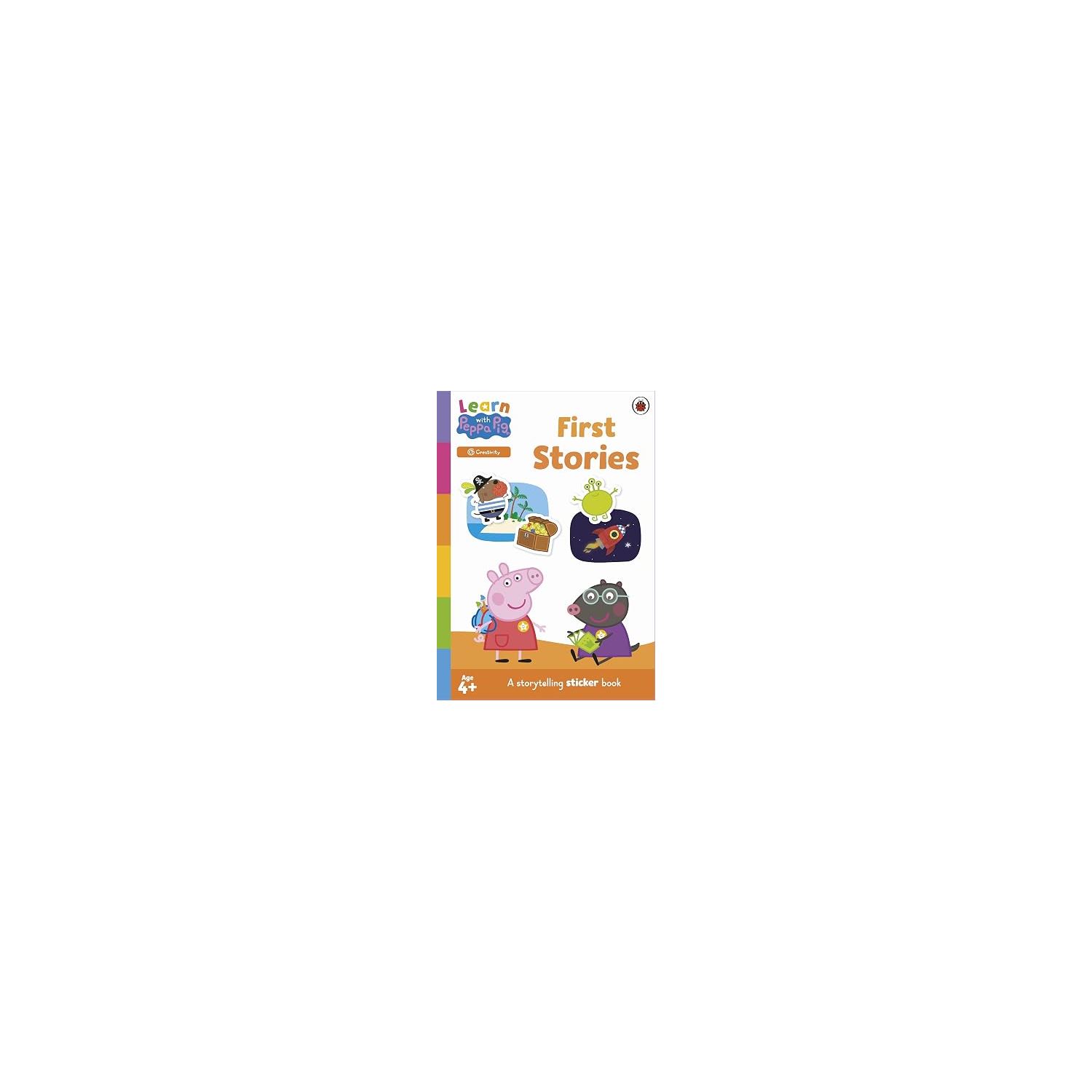 Penguin Readers Learn with Peppa Pig - First Stories: детская книга на английском
