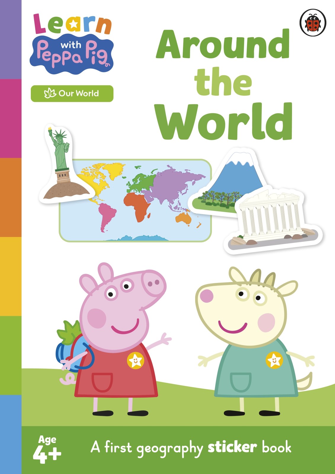 Penguin Readers Learn With Peppa Pig: Around the World — английская детская книга