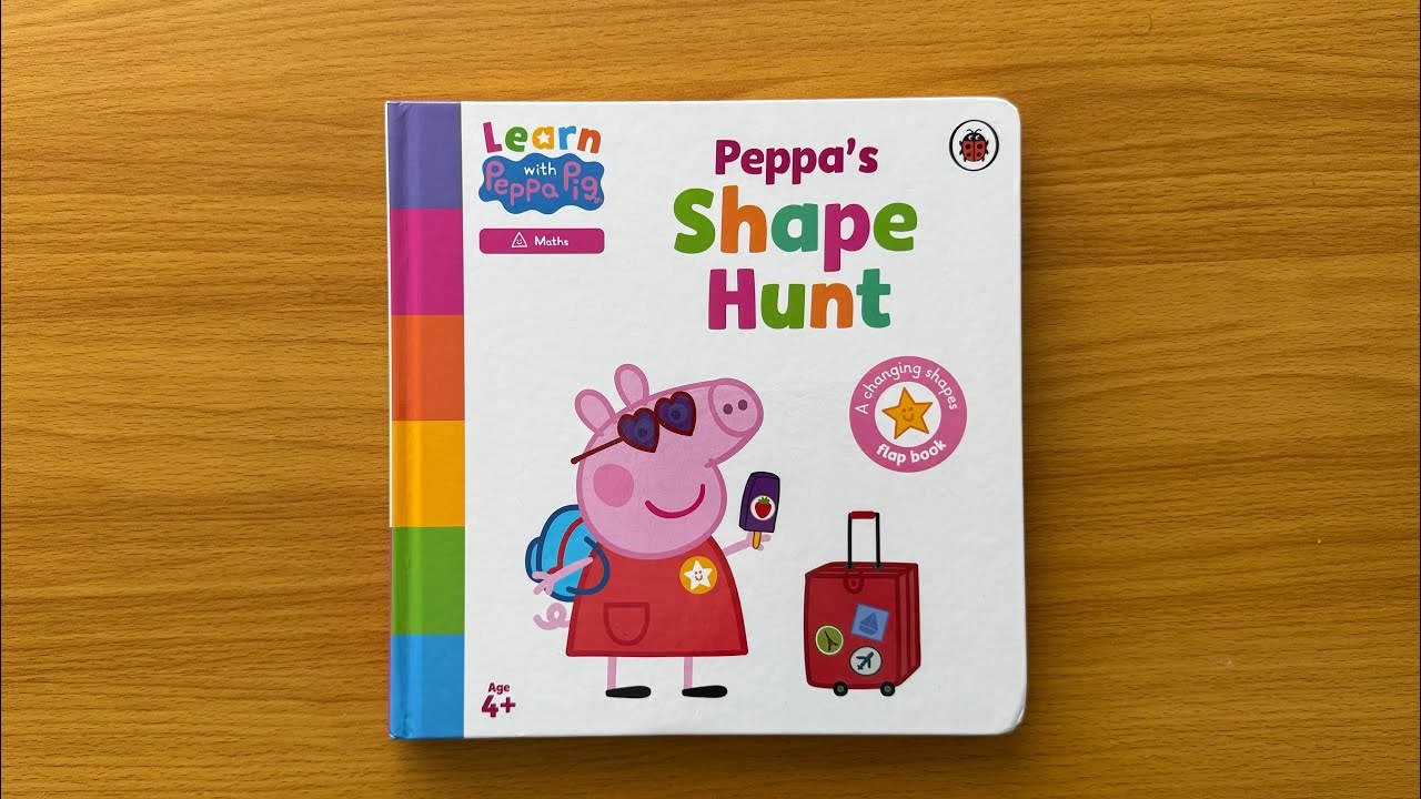 Penguin Readers Learn With Peppa Pig - Peppa's Shape Hunt İngilizce Çocuk Kitabı