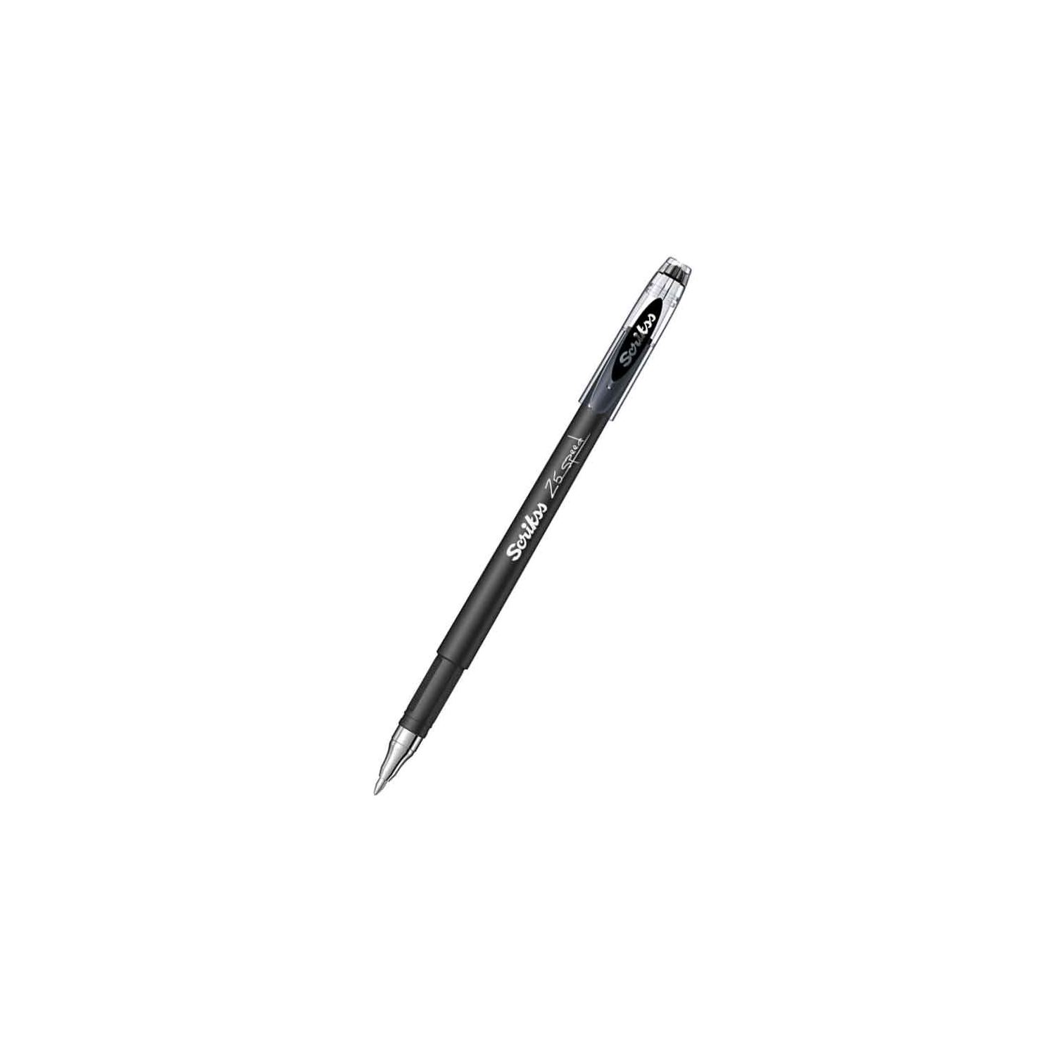Scrikss Speed Black 0.5 mm Gel Ballpoint Pen