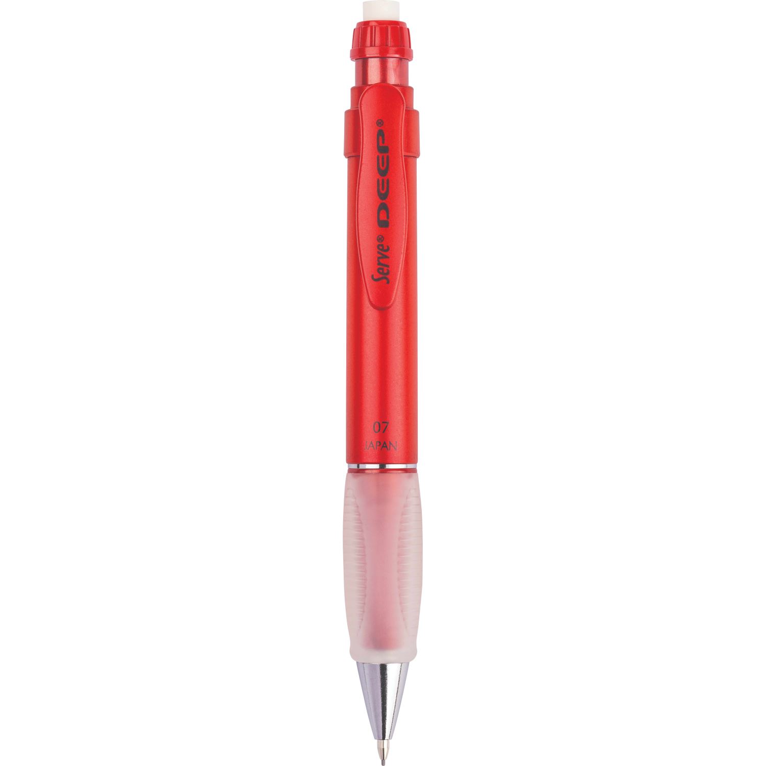 Serve Deep Pre Metallic Mechanical Pencil 0.7 mm Lava Red