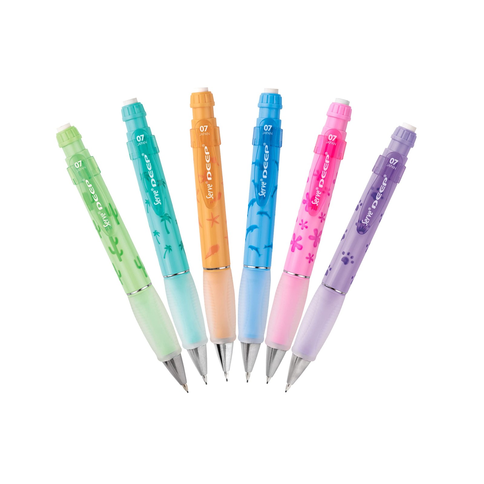 Serve Deep Doğa Apple Green Cactus Mechanical Pencil 0.7 mm