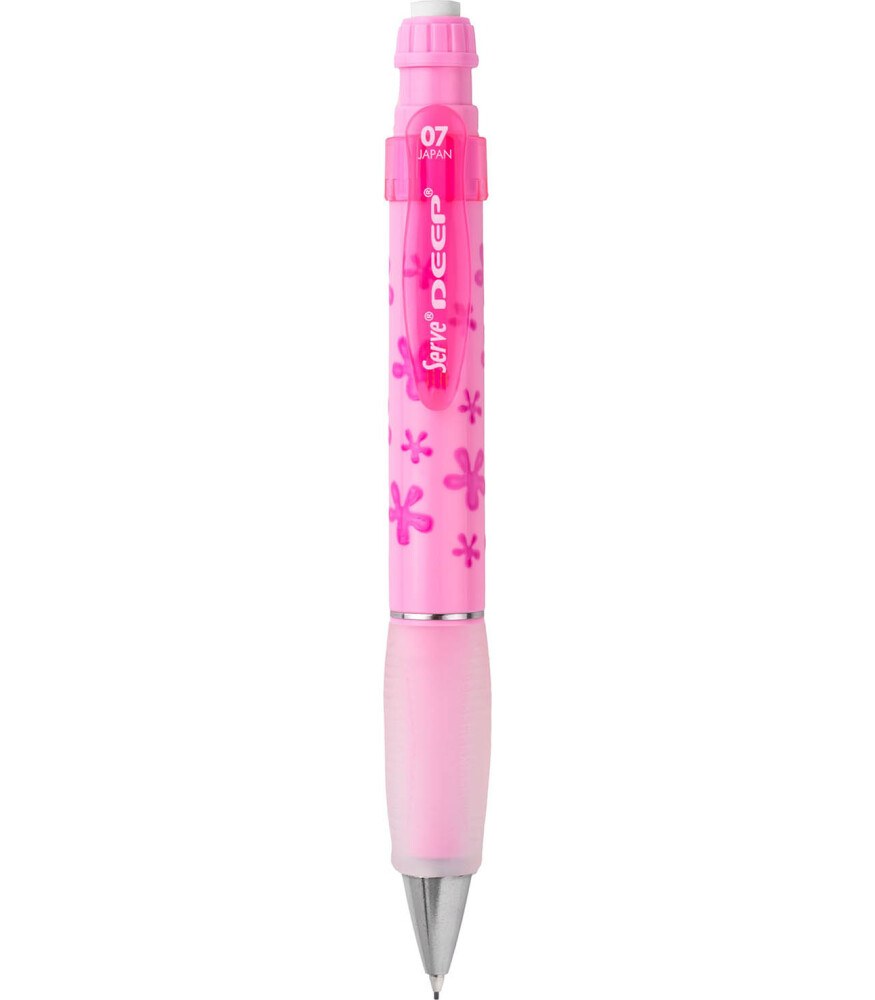 Serve Deep Doğa Sweet Pink Flower Mechanical Pencil 0.7 mm