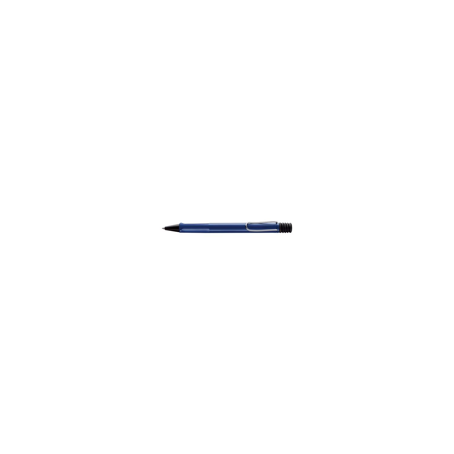 Lamy Safari 214, синяя шариковая ручка с металлической клипсой