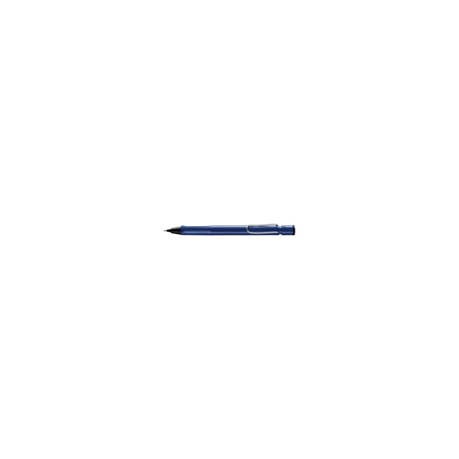 Механический карандаш Lamy Safari 114, 0,5 мм, синий, металлический клип
