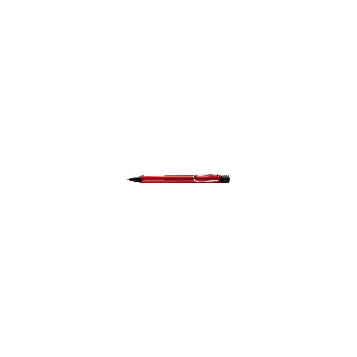 Lamy Safari 216 Red Ballpoint Pen with Metal Clip