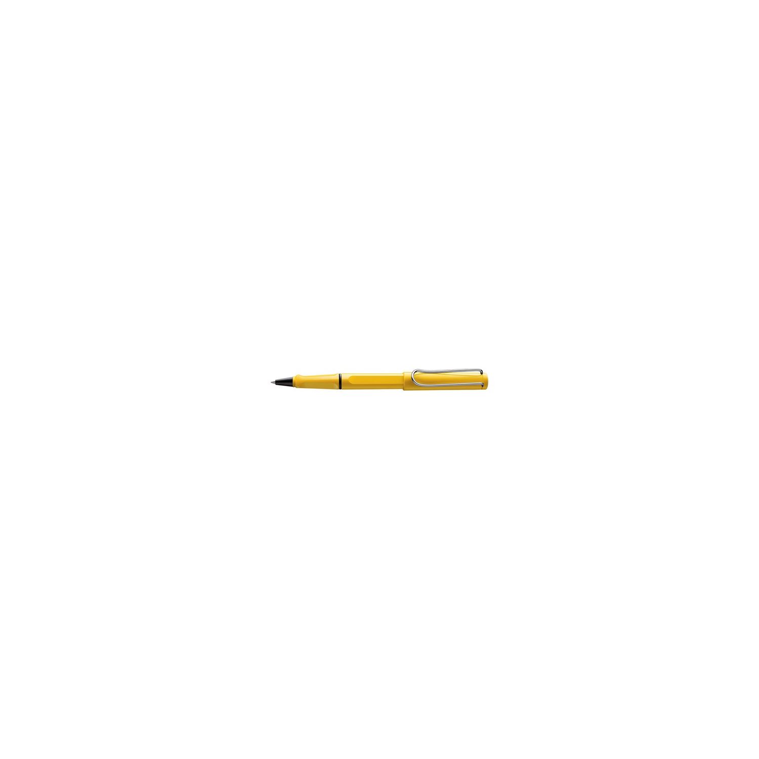 Lamy Safari 318 Yellow Rollerball Pen with Metal Clip