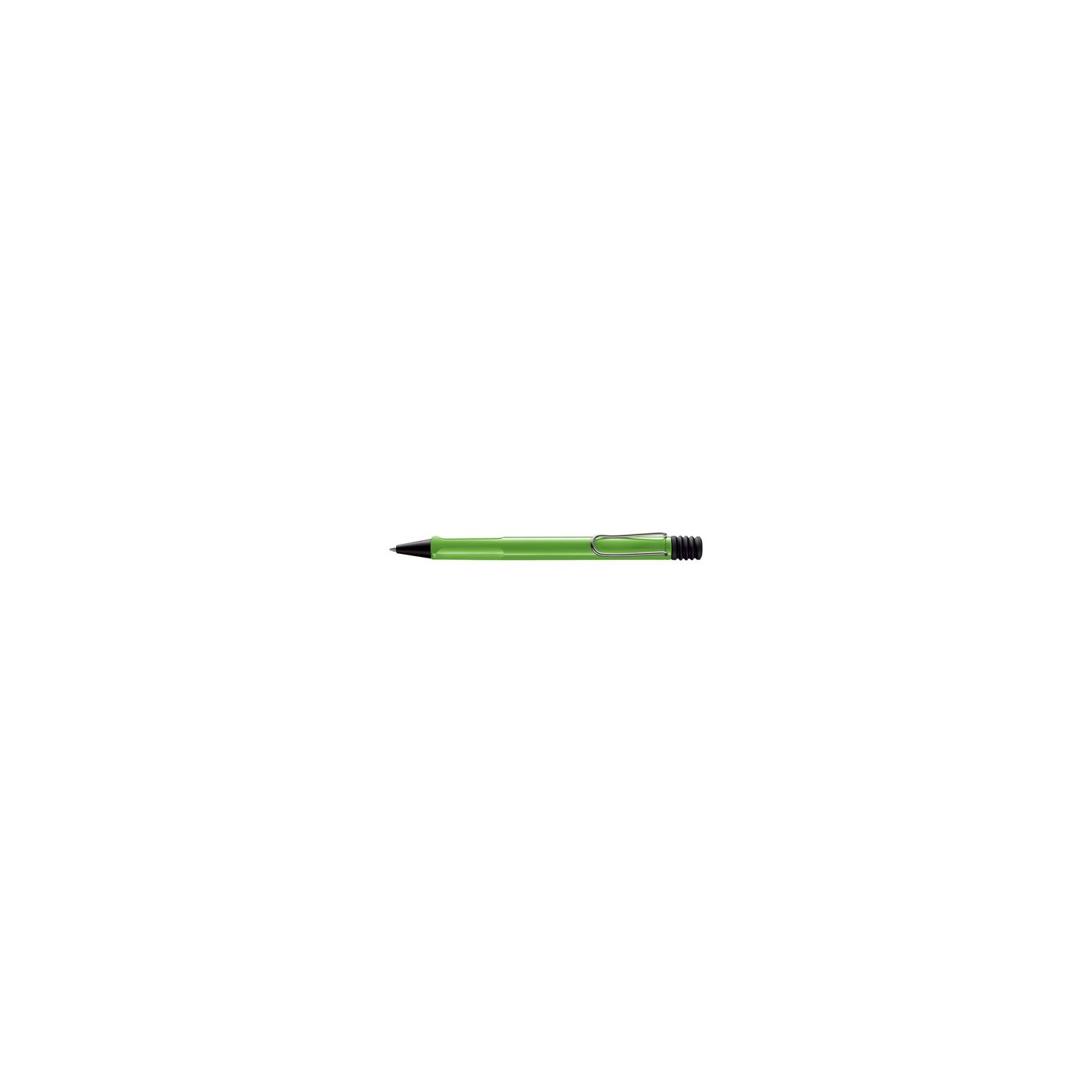 Lamy Safari шариковая ручка 213EY, зелёная, металлический клип
