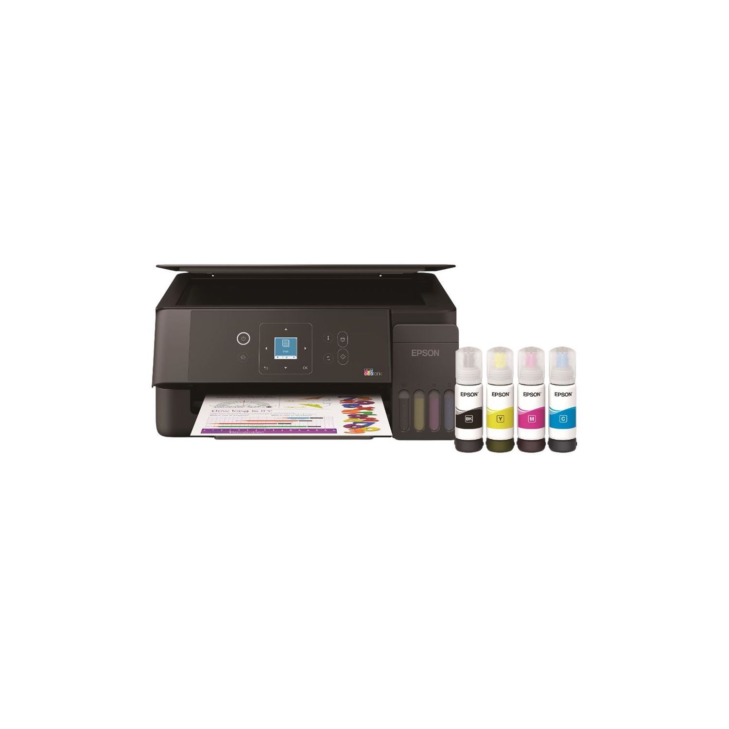 Epson EcoTank L3360 — цветное МФУ с Wi-Fi и чернильными ёмкостями
