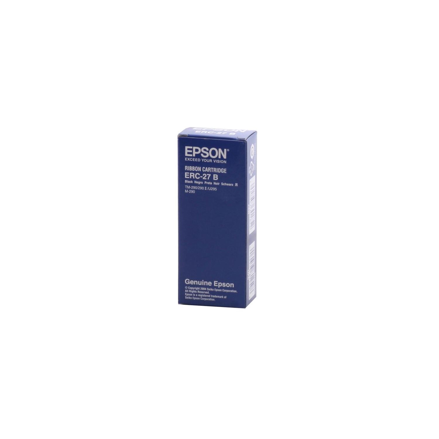 Epson ERC-27B, чёрная лента для принтера (S015366)