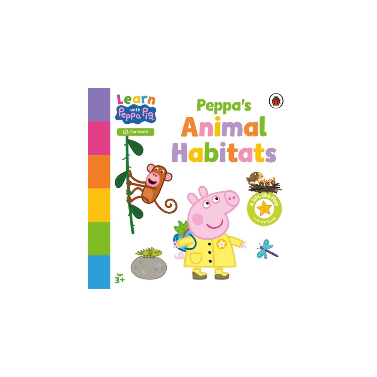 Penguin Readers Learn With Peppa Pig: Peppa's Animal Habitats Çocuk Etkinlik Kitabı