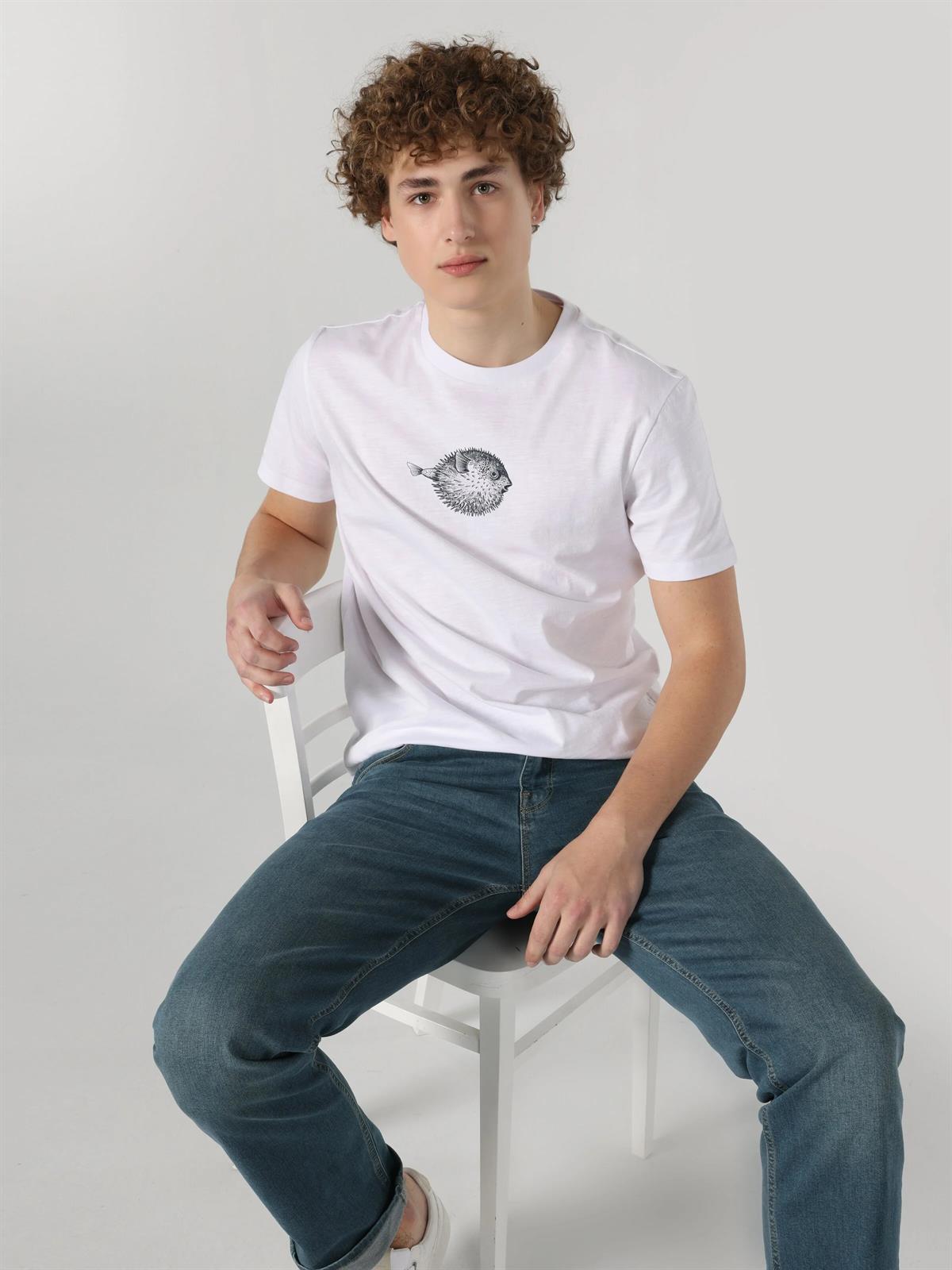 Örme Erkek Kısa Kol T-Shirt Regular Fit