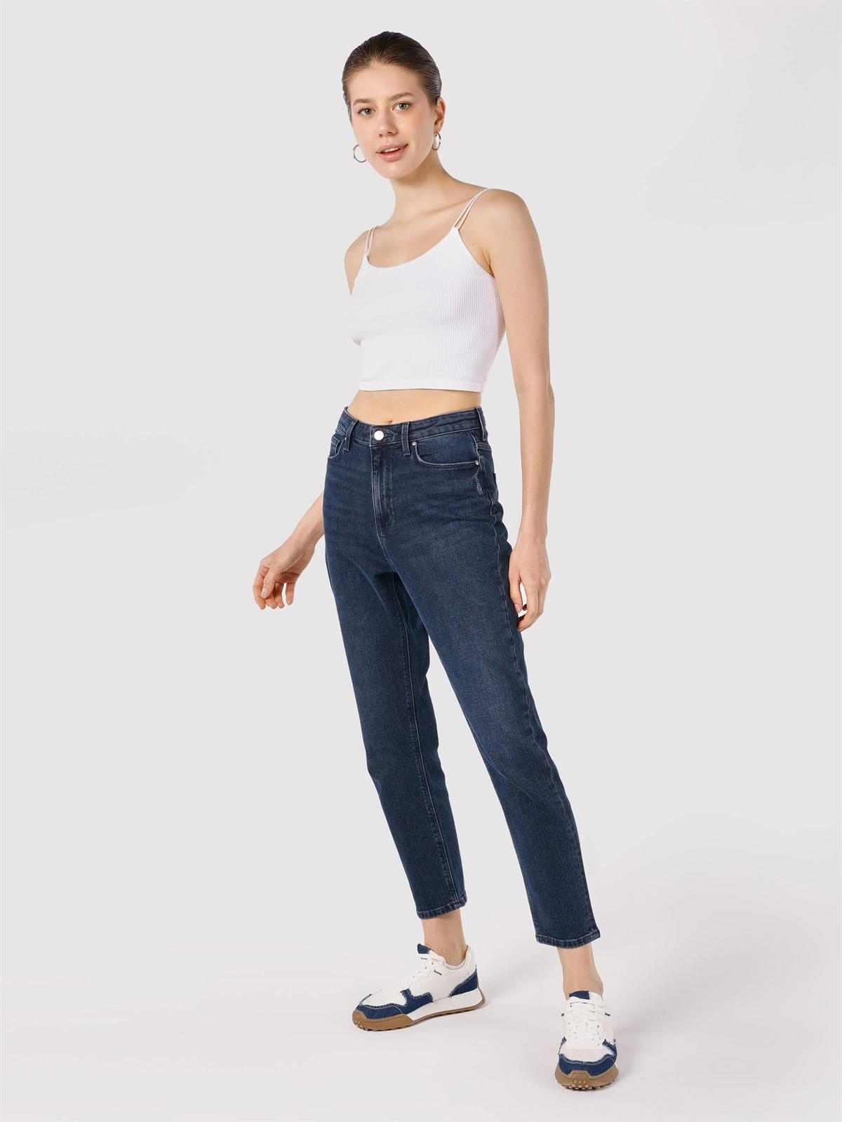 Denim Kadın Jean Pantolon 896 Maria Mom Fit