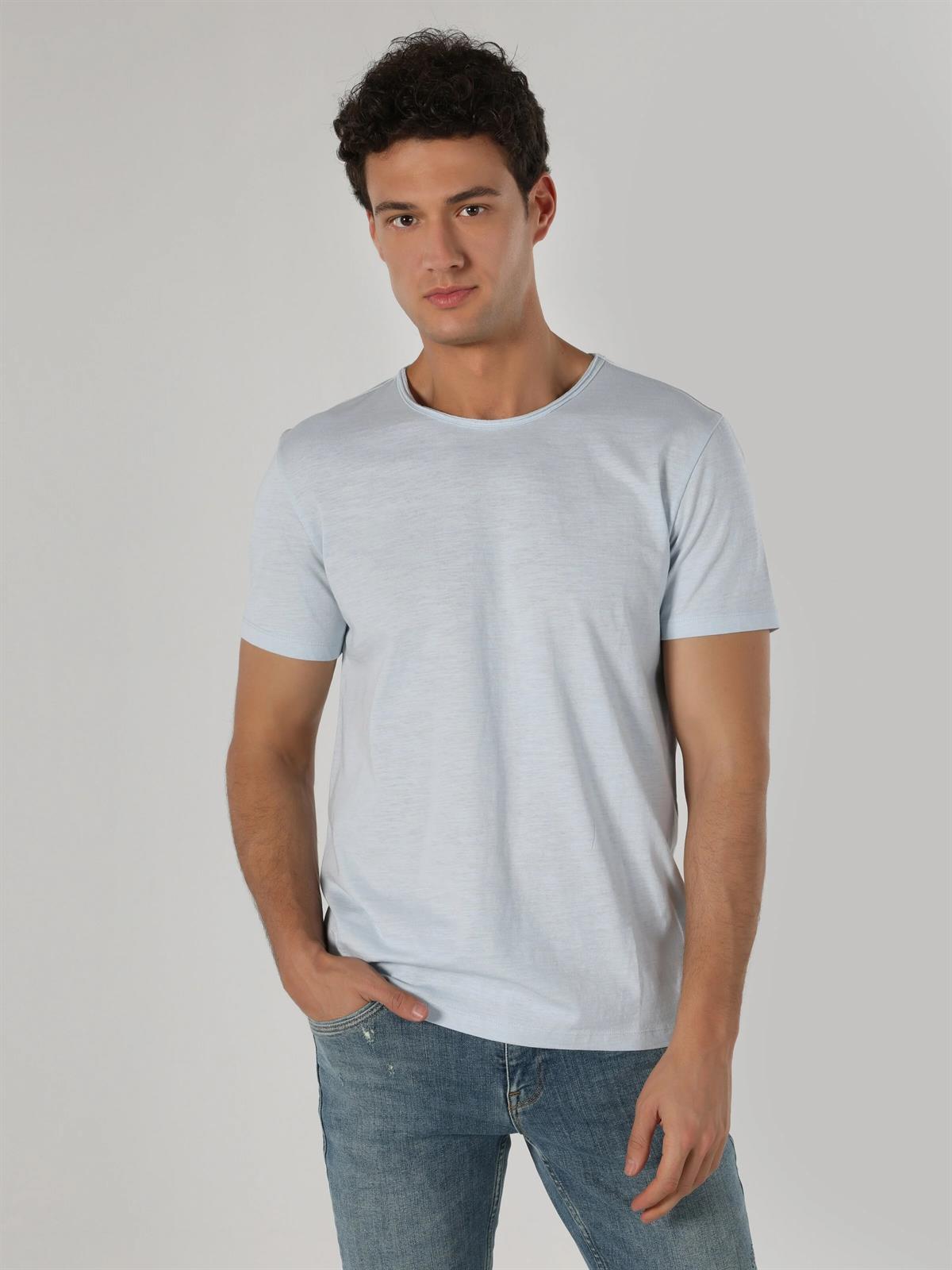Örme Erkek Kısa Kol T-Shirt Regular Fit