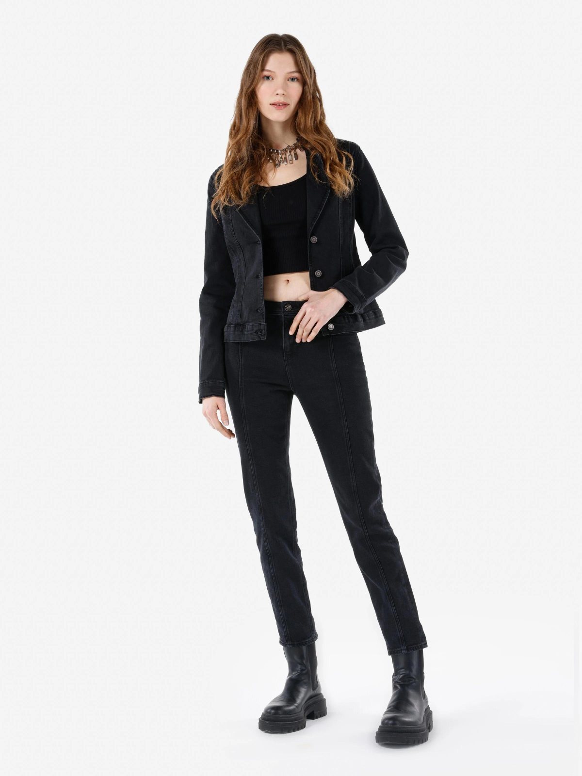 Denim Kadın Jean Pantolon 703 Carla Slim Fit
