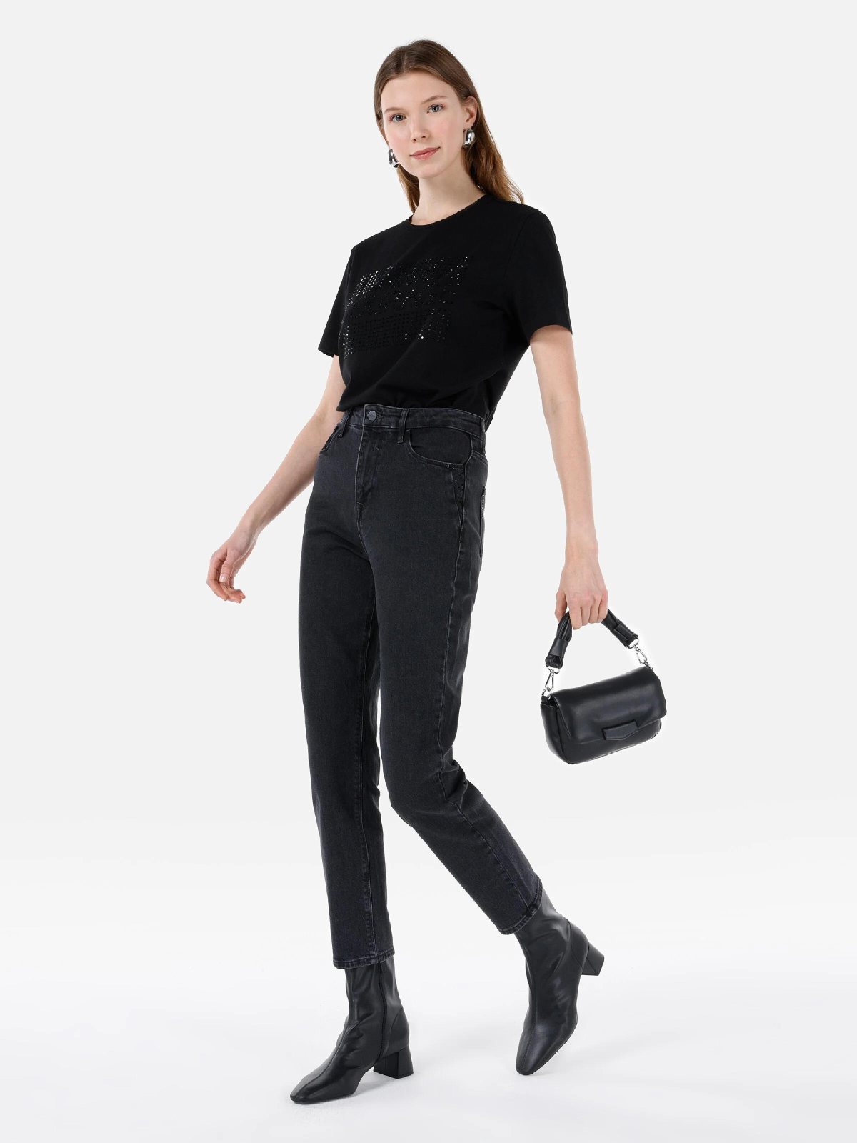 Denim Kadın Jean Pantolon 896 Maria Mom Fit