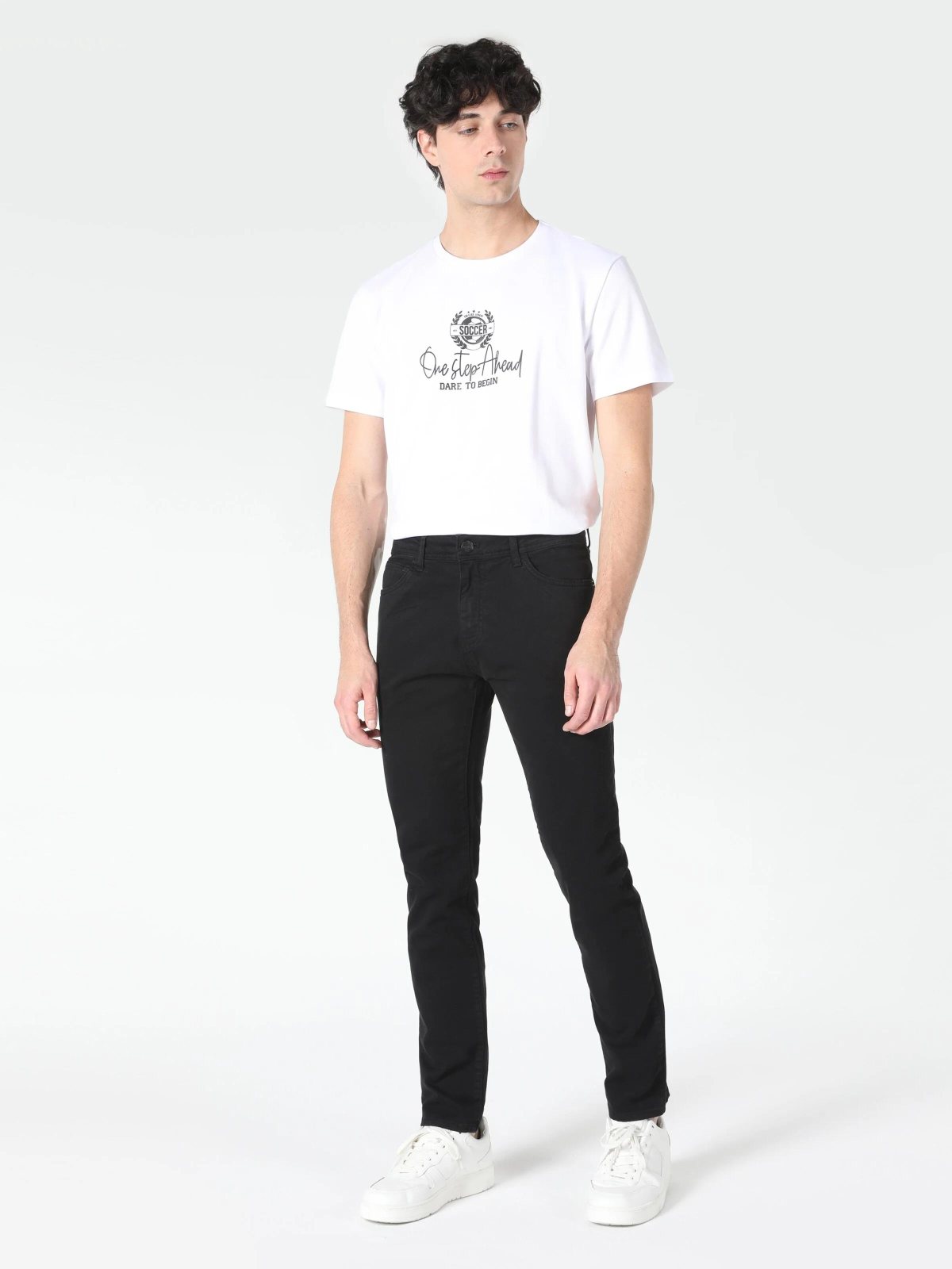 Dokuma Alt Erkek Pantolon Straight Fit