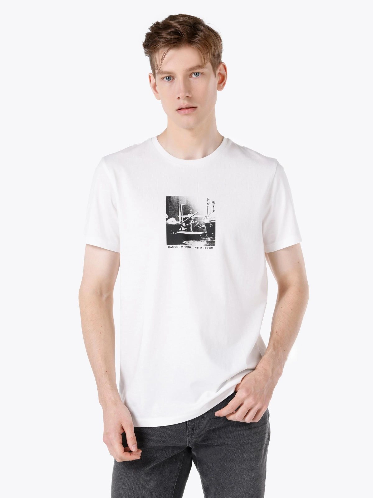 Colins 6227 Men's Regular Fit Short-Sleeve T-Shirt