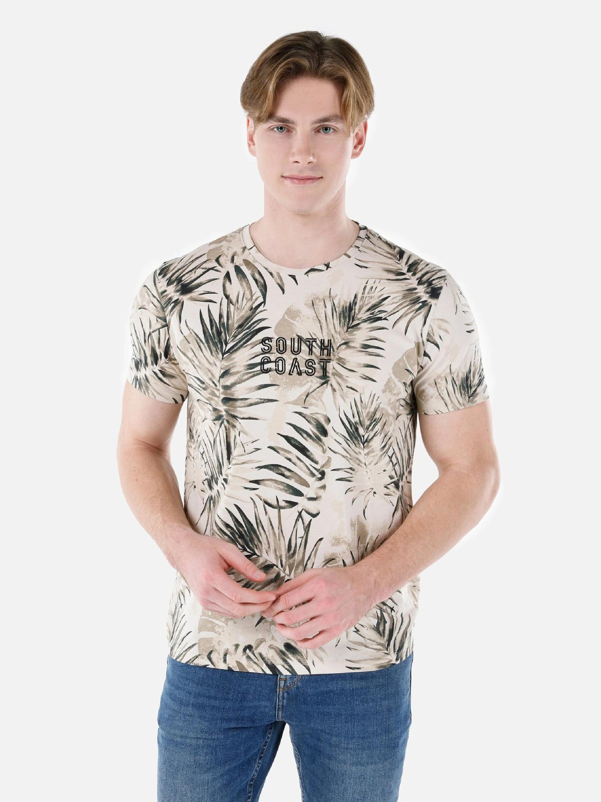 Colins 6417 Men's Regular Fit Short-Sleeve T-Shirt