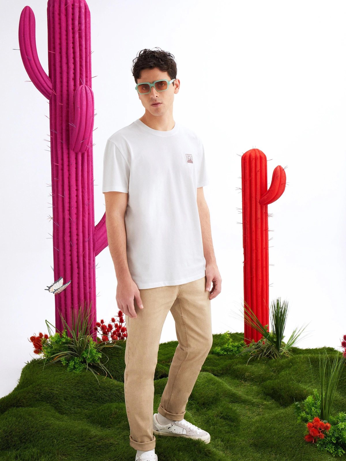 Colins 6554 Men's Comfort Fit Short-Sleeve T-Shirt