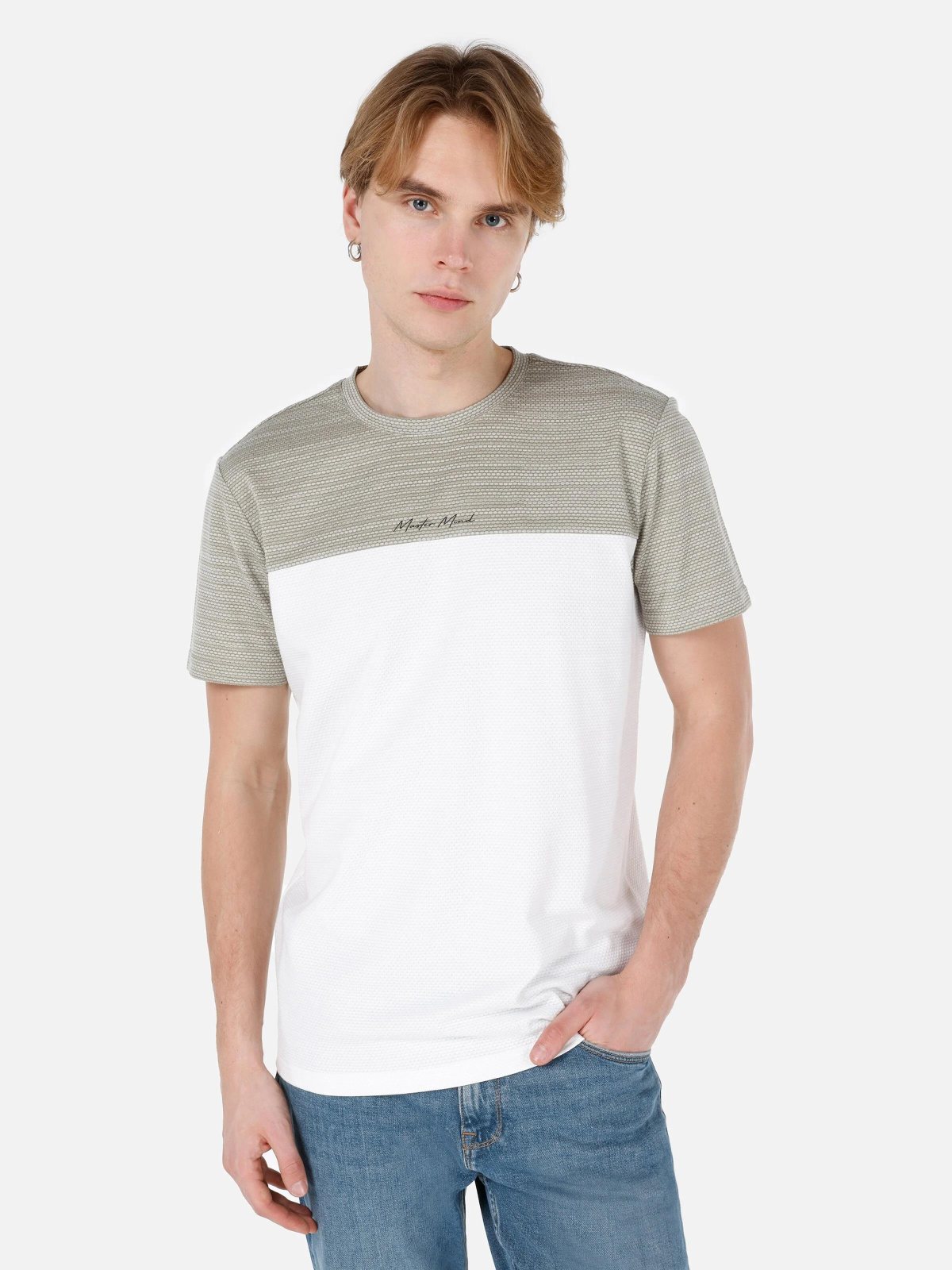Colins 6640 Men's Regular Fit Short-Sleeve T-Shirt