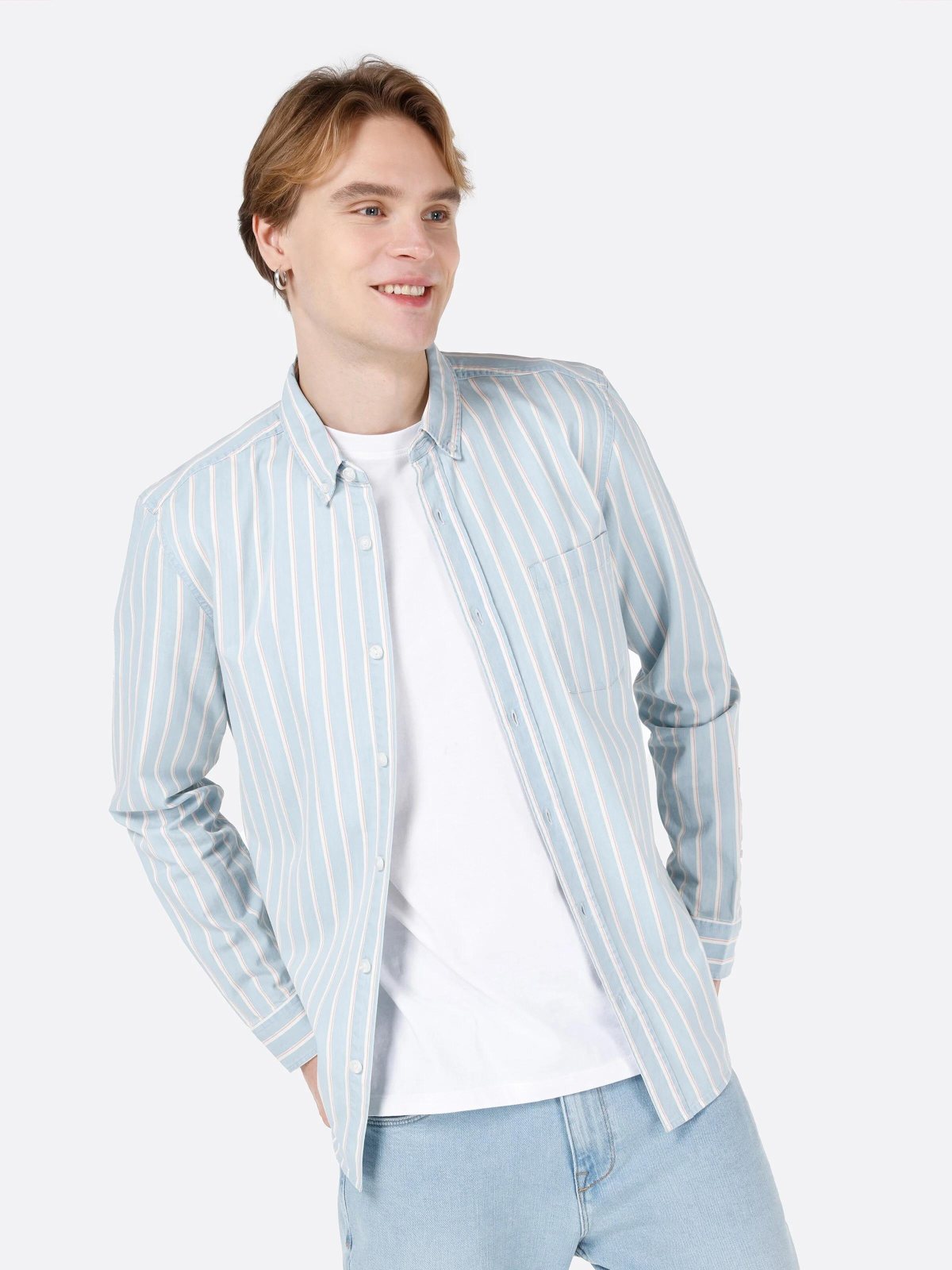 Colins 6641 Slim Fit Long-Sleeve Men's Shirt