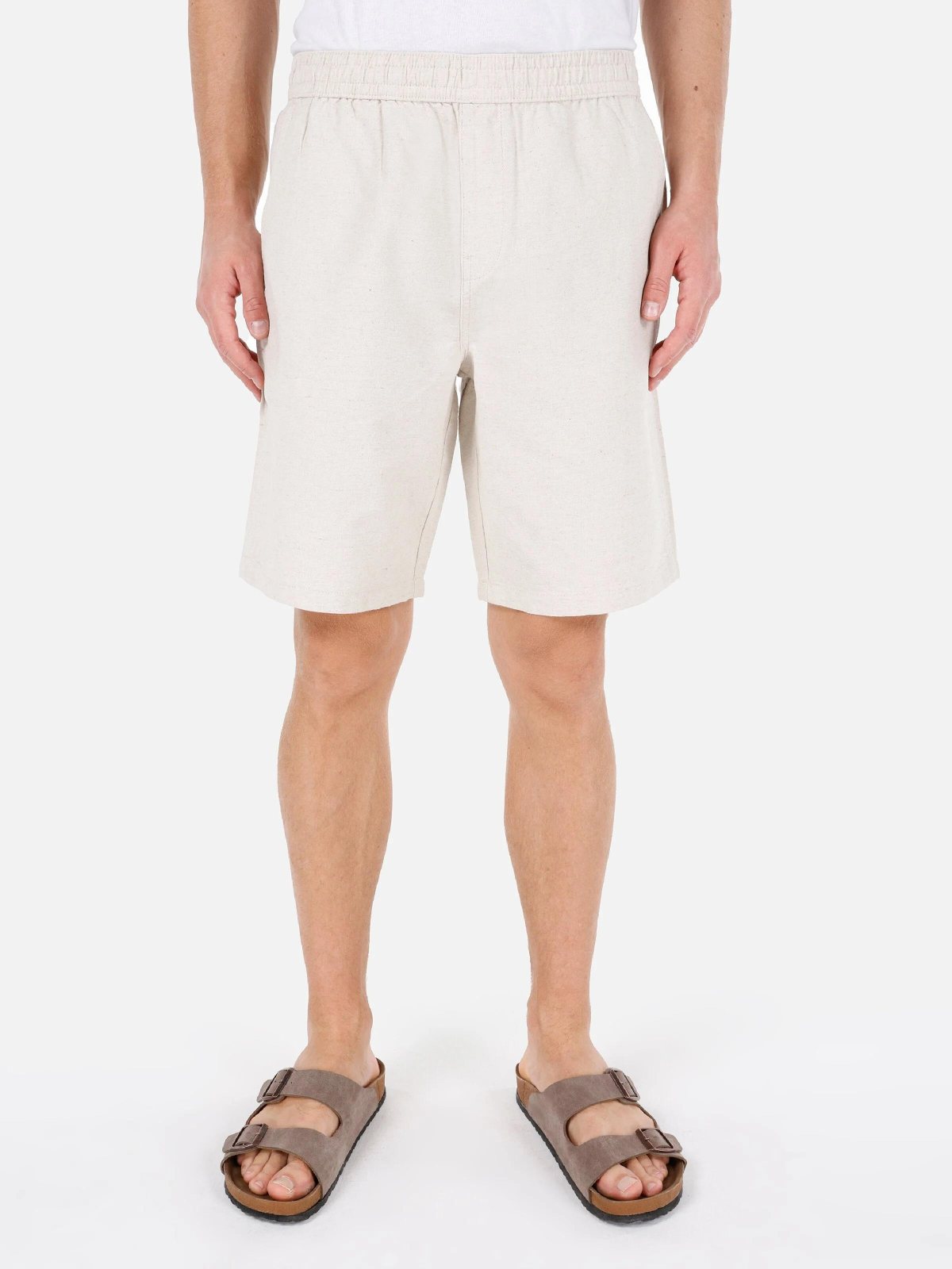 Dokuma Alt Erkek Şort Regular Fit