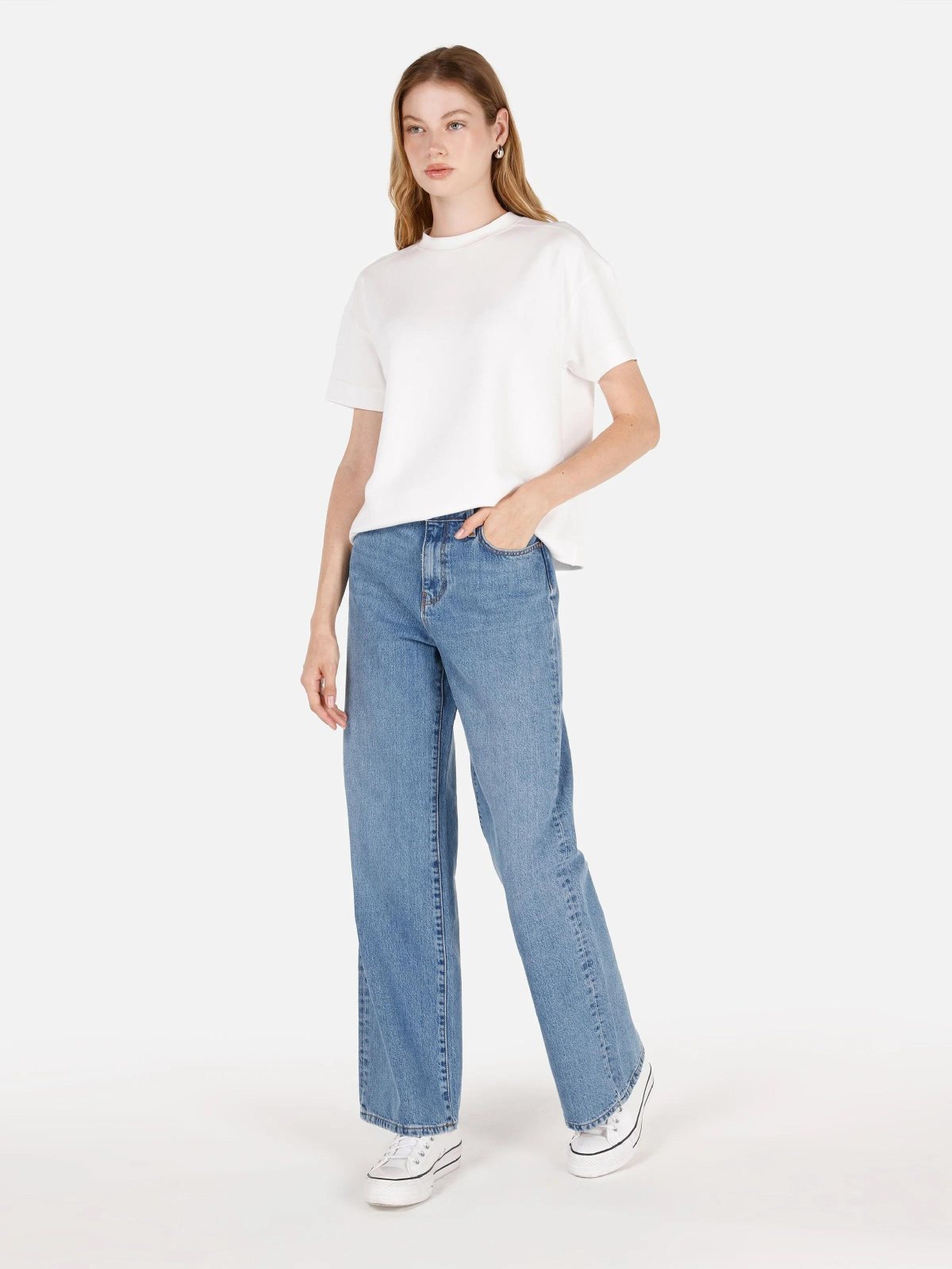 Denim Kadın Jean Pantolon 970 Berry Regular Fit