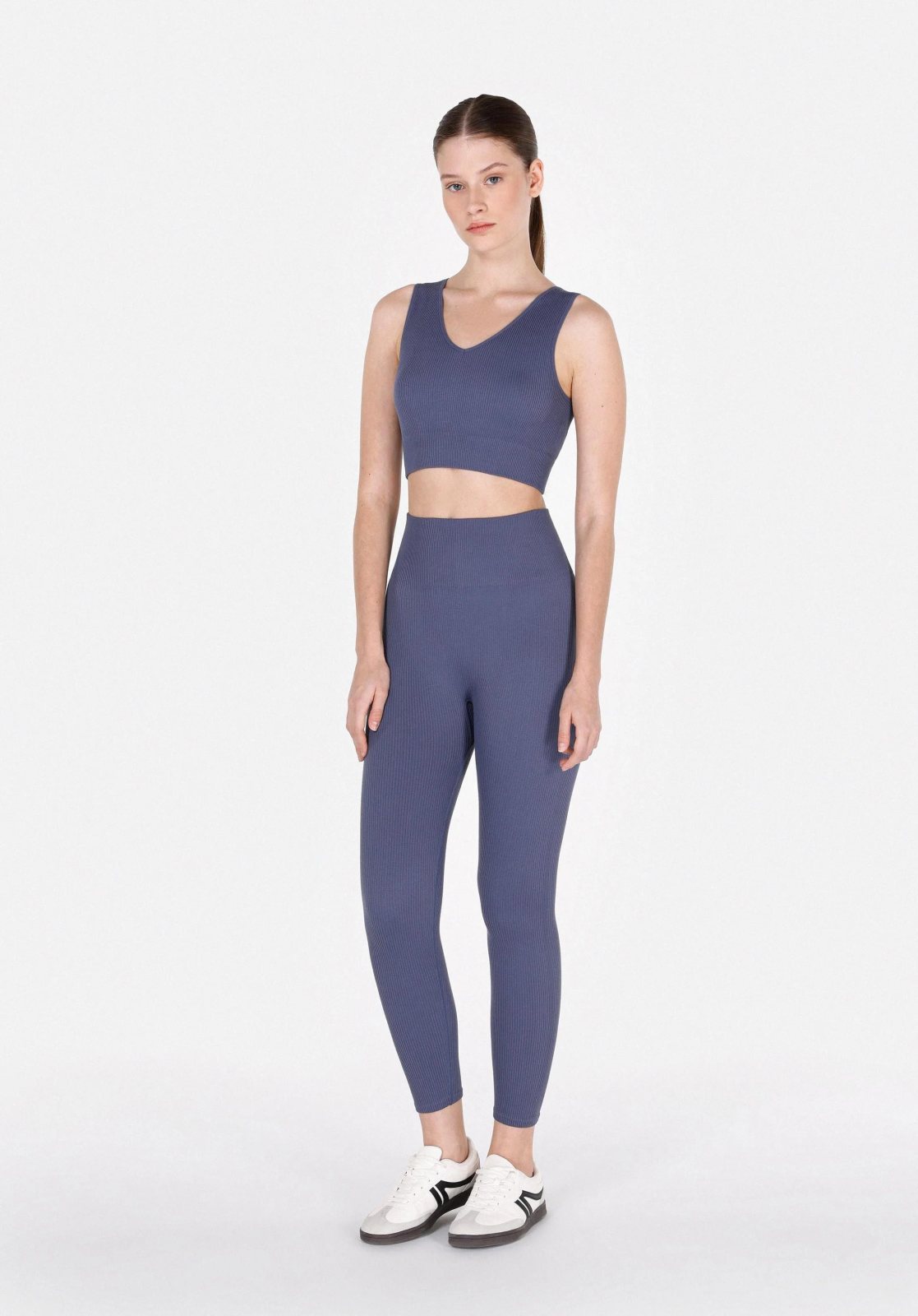 Örme Kadın Tayt Slim Fit