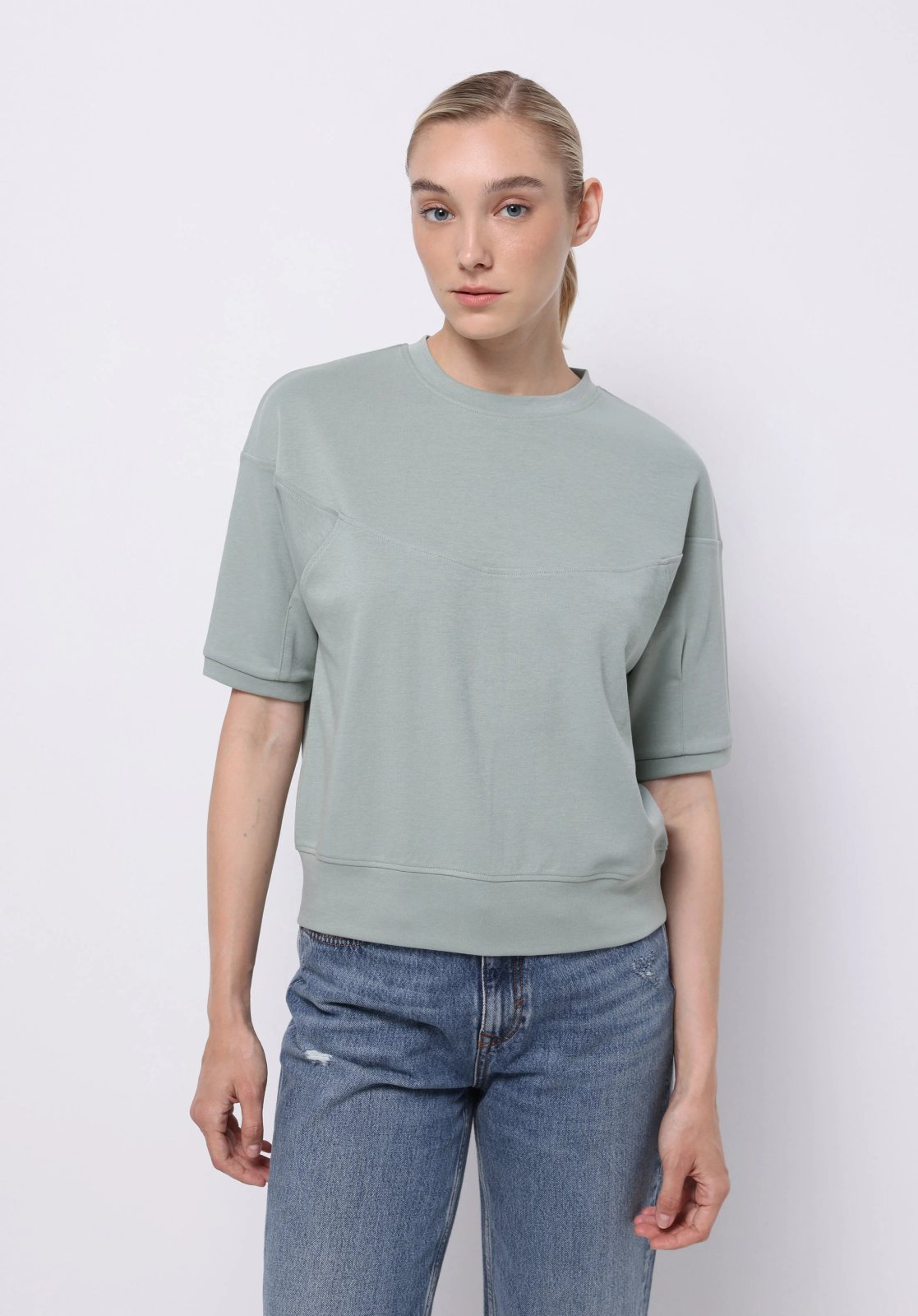 Örme Kadın Sweatshirt Regular Fit