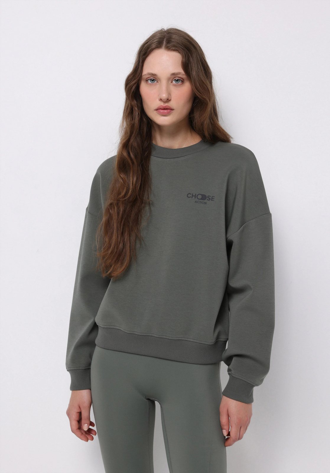 Örme Kadın Sweatshirt Regular Fit