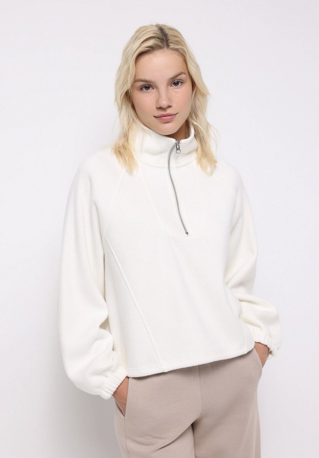 Örme Kadın Sweatshirt Relax Fit