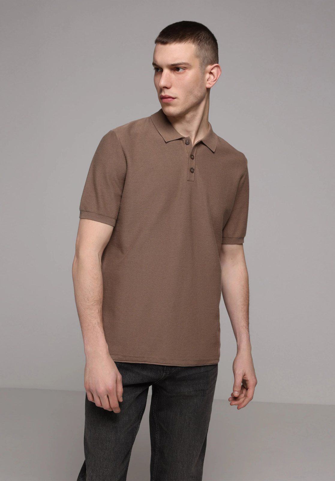 Triko Erkek Kısa Kol Kazak Regular Fit