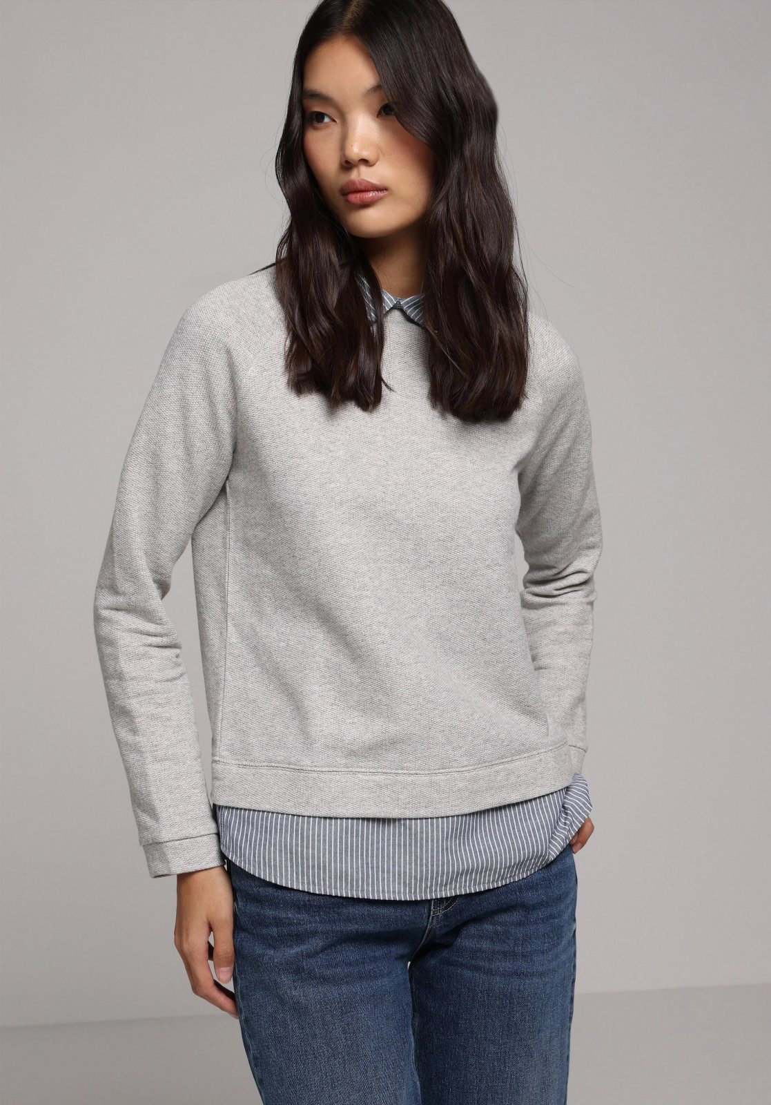 Örme Kadın Sweatshirt Regular Fit