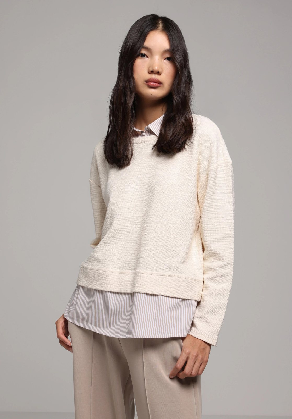 Örme Kadın Sweatshirt Regular Fit