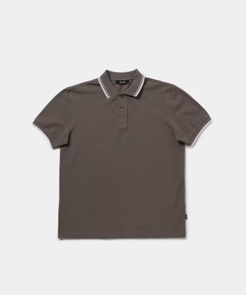 Örme Erkek Yakalı Kısa Kol T-Shirt Regular Fit