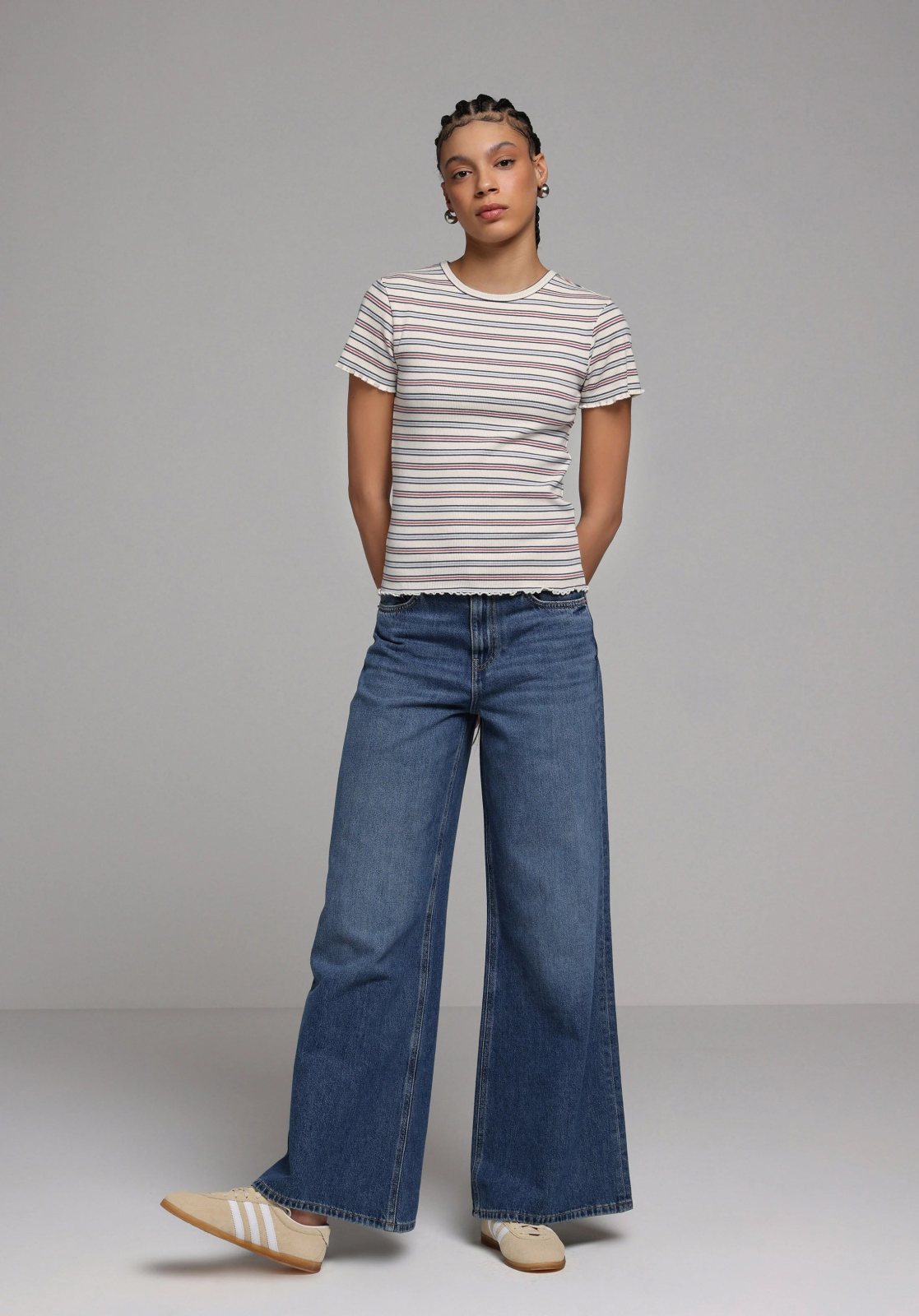 Denim Kadın Jean Pantolon Loose Fit