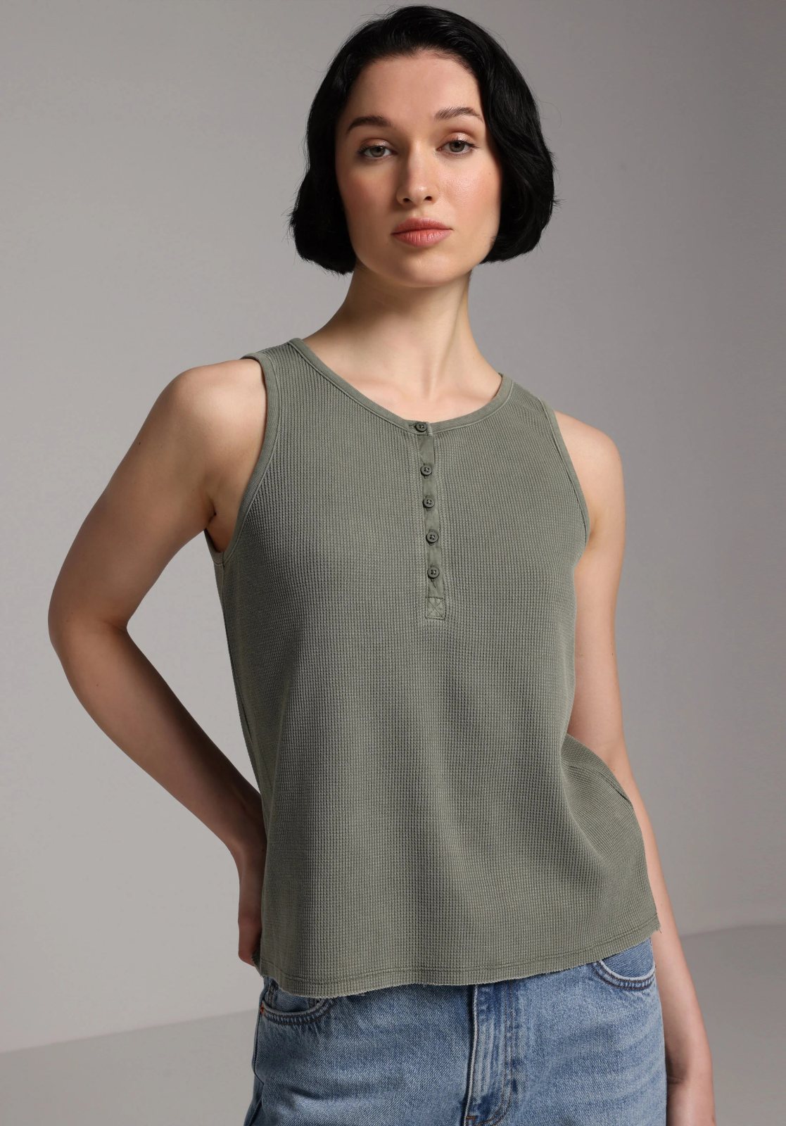 Örme Kadın Atlet Slim Fit