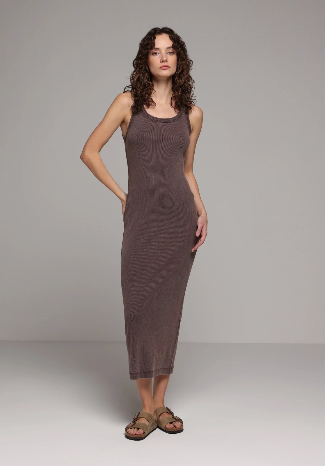 Örme Kadın Elbise Slim Fit