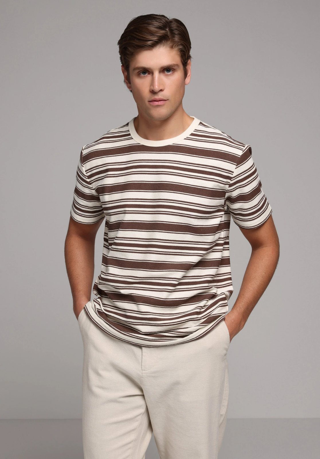 Örme Erkek Kısa Kol T-Shirt Regular Fit