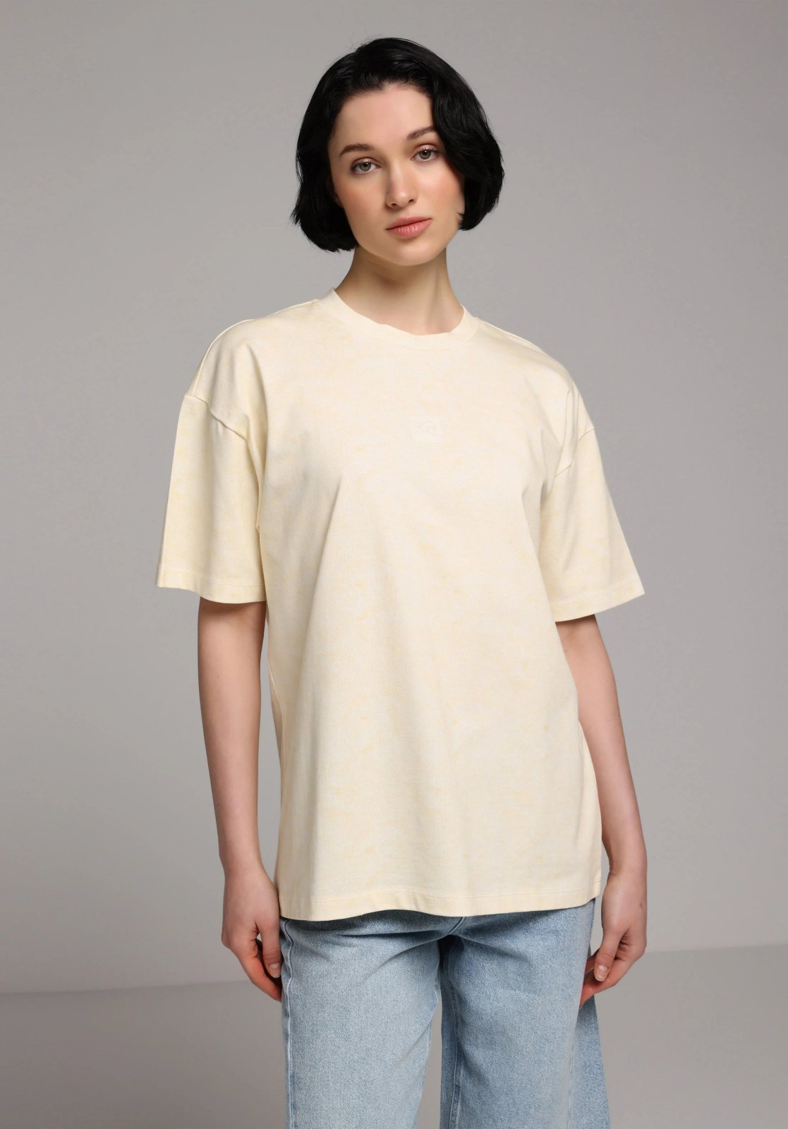 Örme Kadın Kısa Kol T-Shirt Relax Fit