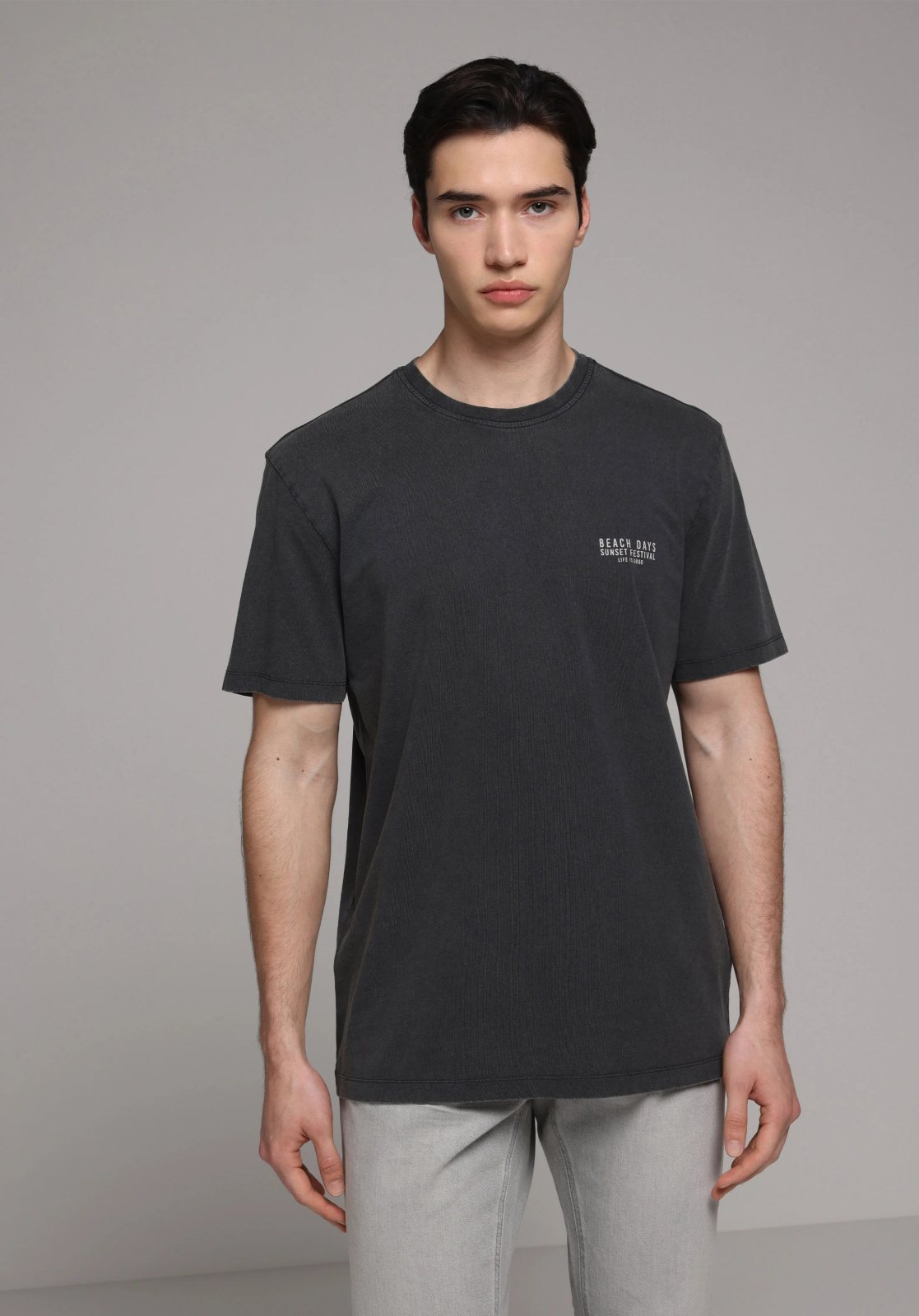 Örme Erkek Kısa Kol T-Shirt Regular Fit