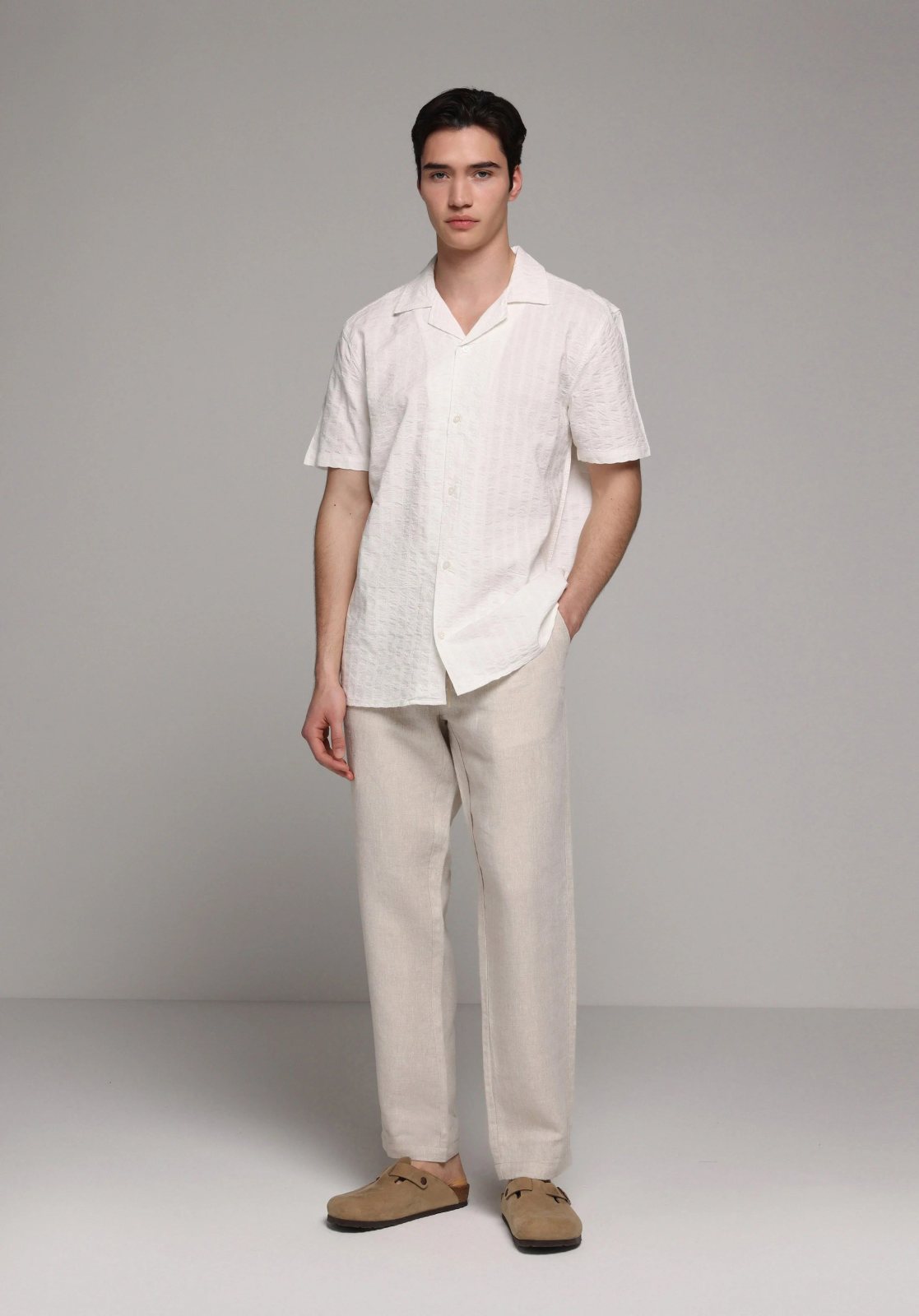 Dokuma Alt Erkek Pantolon Regular Fit
