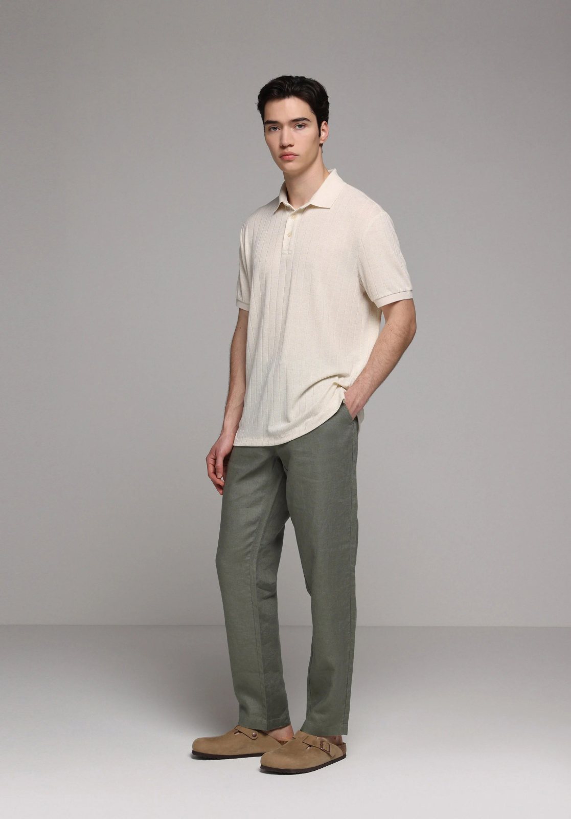 Dokuma Alt Erkek Pantolon Regular Fit