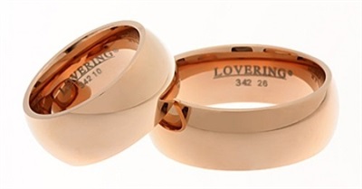 Love Ring LVR342-10, кольцо цвета розовое золото