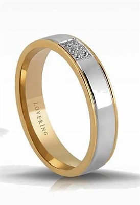 Love Ring LVR409-10, кольцо золотого цвета