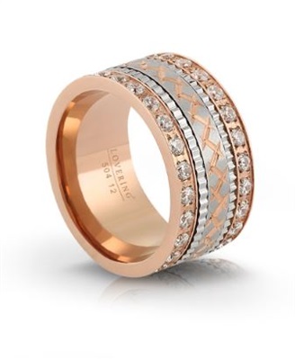 Love Ring LVR504-10 кольцо цвета розового золота
