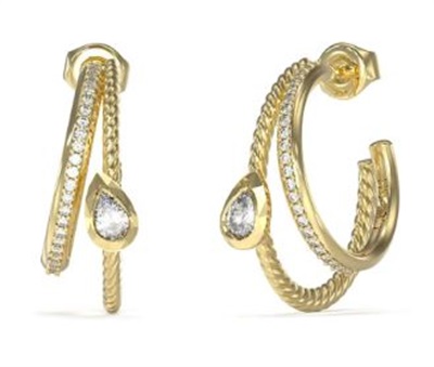 Guess JGUJUBE05244JWYGTU Küpe Altın