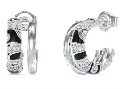 Guess JGUJUBE05193JWRHBKTU Серебристые серьги
