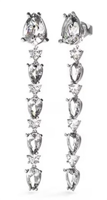Guess JGUJUBE04407JWRHTU Küpe Gümüş